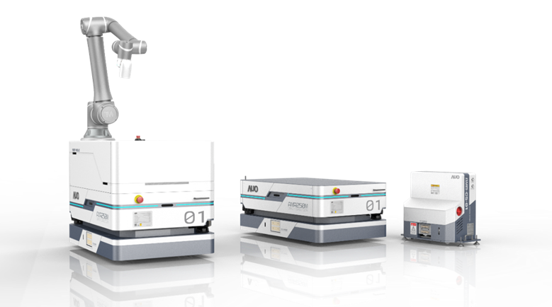 88858cc永利數位開發的自主式移動機器人（AMR250M），搭配全向輪並結合AI演算法、2D LiDAR、3D攝影機等技術，協助客戶實現產線全自動化